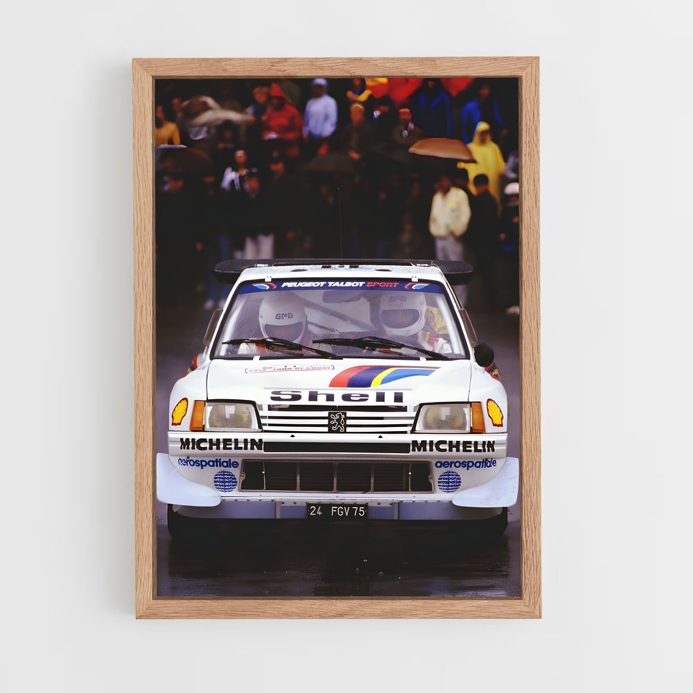 Poster Rallye Peugeot 24 (vue 4)